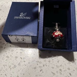 COPY - Swarovski Mushroom Charm- 1024721- NIB